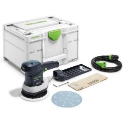 Festool ETS 150/5 EQ-Plus 240V Random Orbital Eccentric Sander In SYS-3 576083