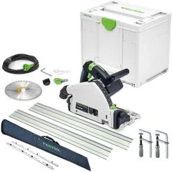 Festool TS 55 FEBQ-Plus 160mm Circular Plunge-Cut Saw 110V 576707 Fes-Kit-1