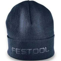 Festool 202308 Dark Blue Embroidered Knitted Hat