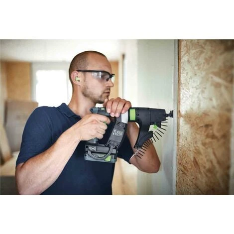 Festool Cordless Construction Screwdriver DWC 18-4500 4.0 I-Plus C/w 2 X 4.0ah Battery - Image 2